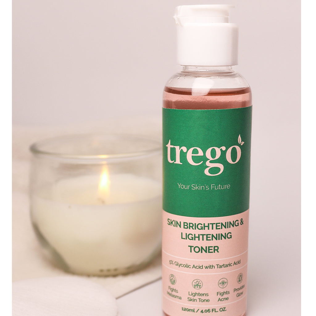 Best Glycolic Acid Skin Brightening Lightening Toner Trego